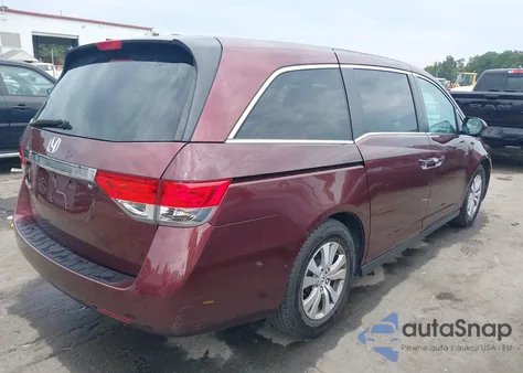 2016 Honda Odyssey Ex-L z USA, uszkodzony, nr VIN 5FNRL5H65GB021569